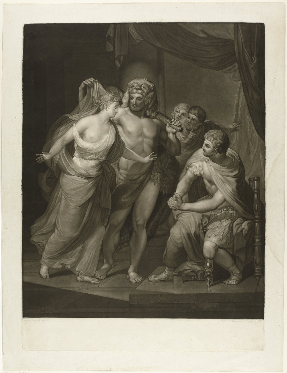 هرقل يعيد Alcestis من العالم السفلي بواسطة جوزيف شبيجل