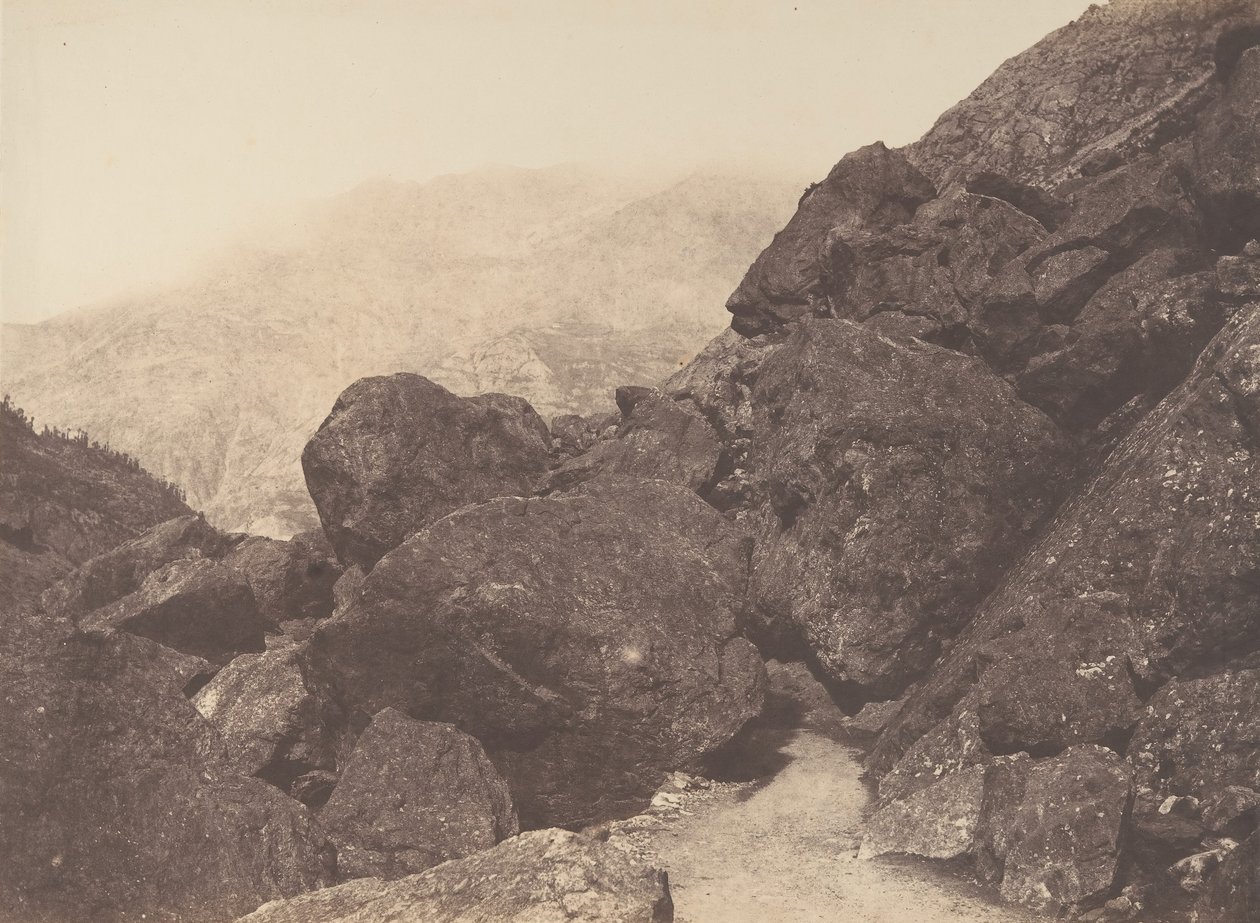 كتل في حالة من الفوضى ، سانت سوفور ، 1853. بواسطة جوزيف فيجييه
