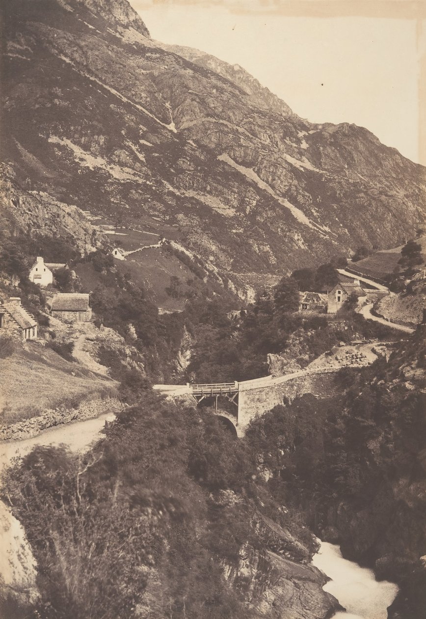 جسر طريق سيا في جافارني سانت سوفور ، 1853. بواسطة جوزيف فيجييه
