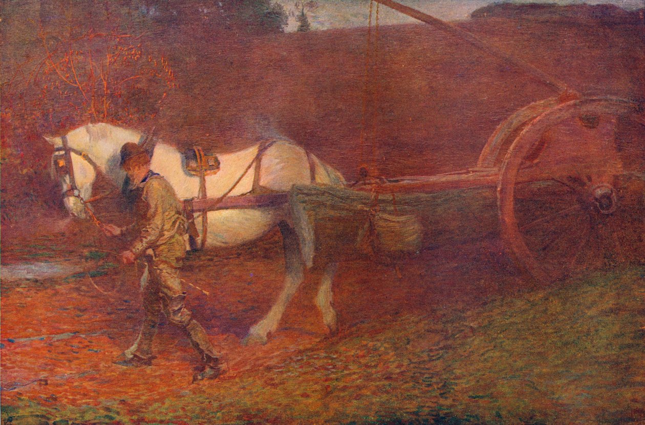عربة الأخشاب ، c1906 بواسطة جوزيف والتر ويست