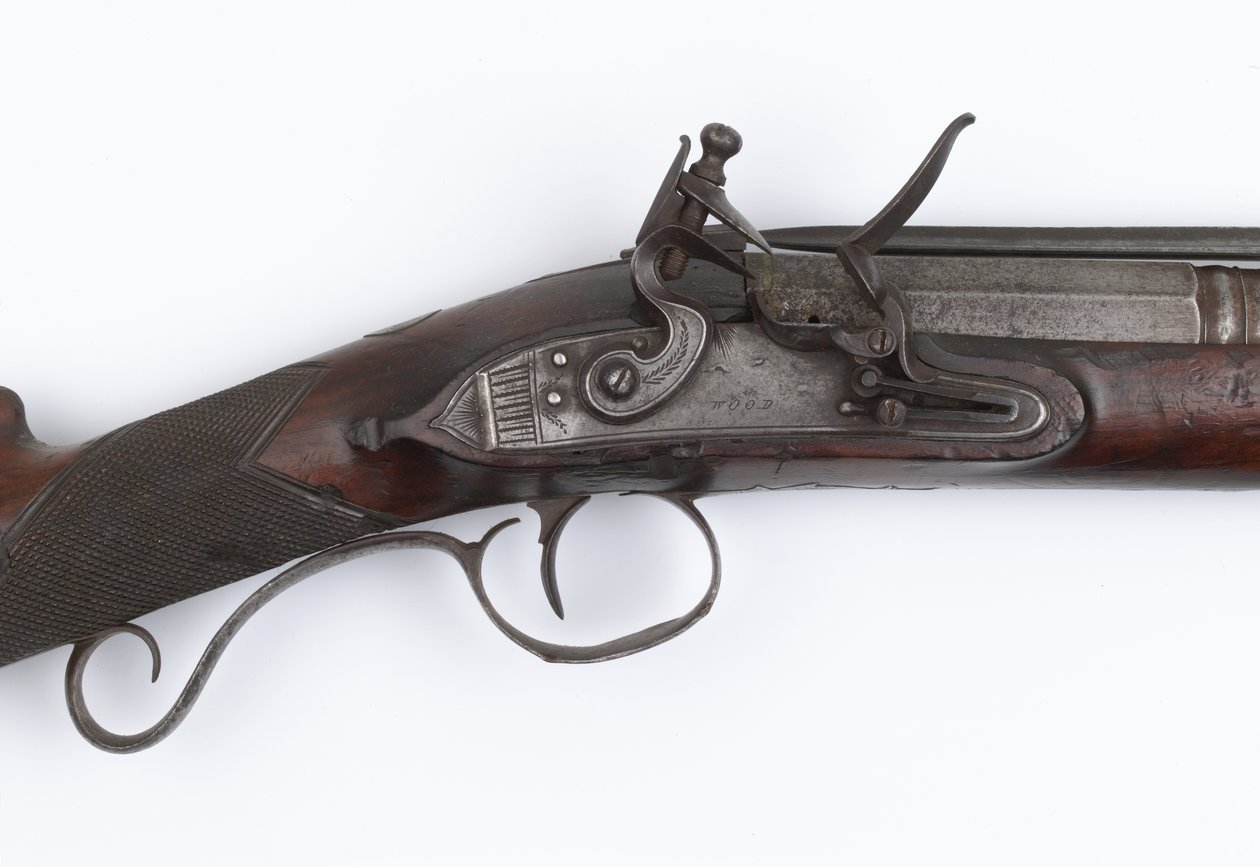 Blunderbuss مع حربة الربيع الصادرة للمتطوعين الأيرلنديين ، cc1815 (blunderbuss ، flintlock) بواسطة جوزيف وود