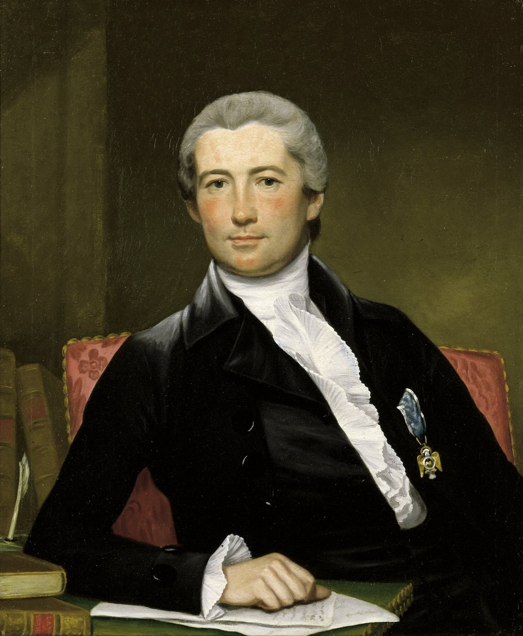 صورة للجنرال جايلز ، كاليفورنيا. 1785. بواسطة جوزيف رايت