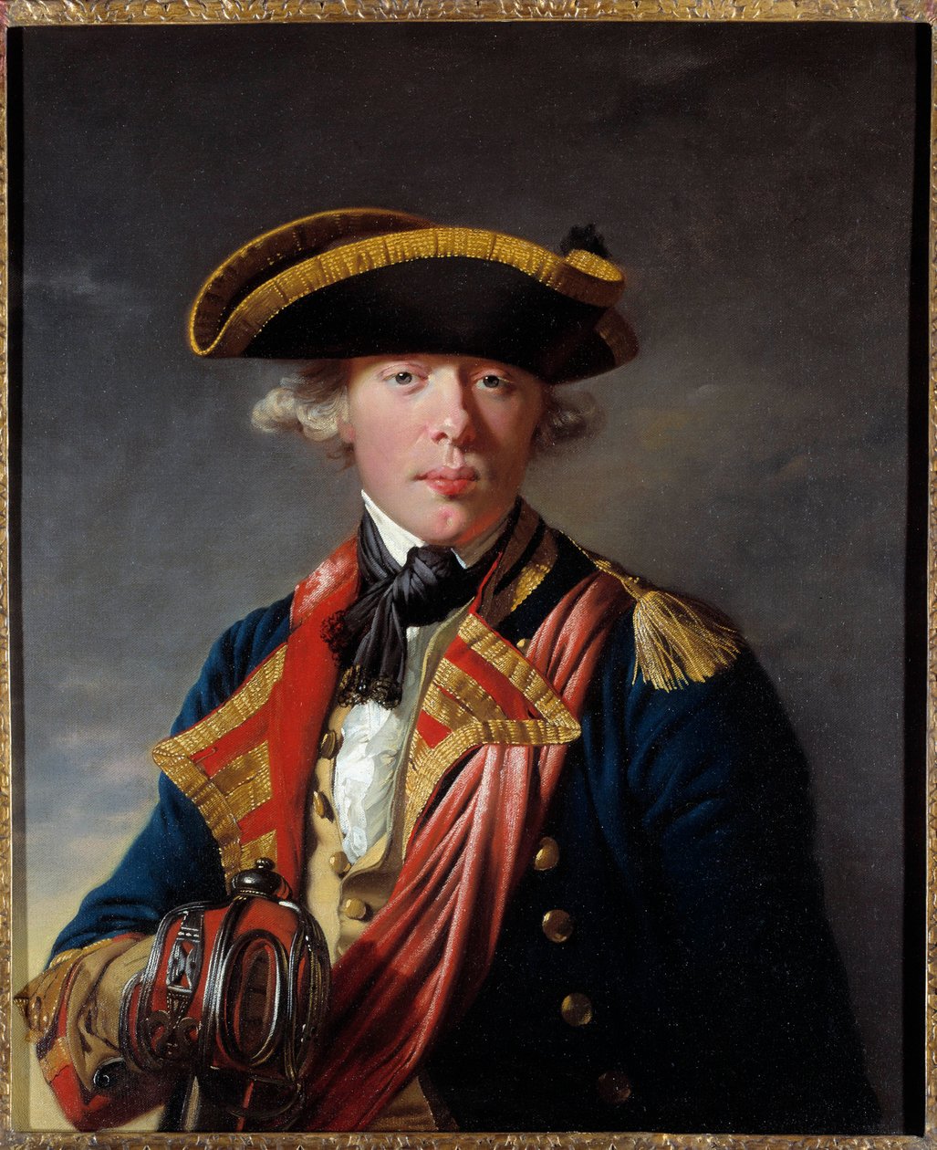 صورة لجيمس كوك (1728 - 1779) ، ملاح بريطاني حوالي 1766 - 1768 ، لوحة لجوزيف رايت ديربي (1734 - 1797) ، متحف كانساس سيتي للفنون بواسطة جوزيف رايت من ديربي