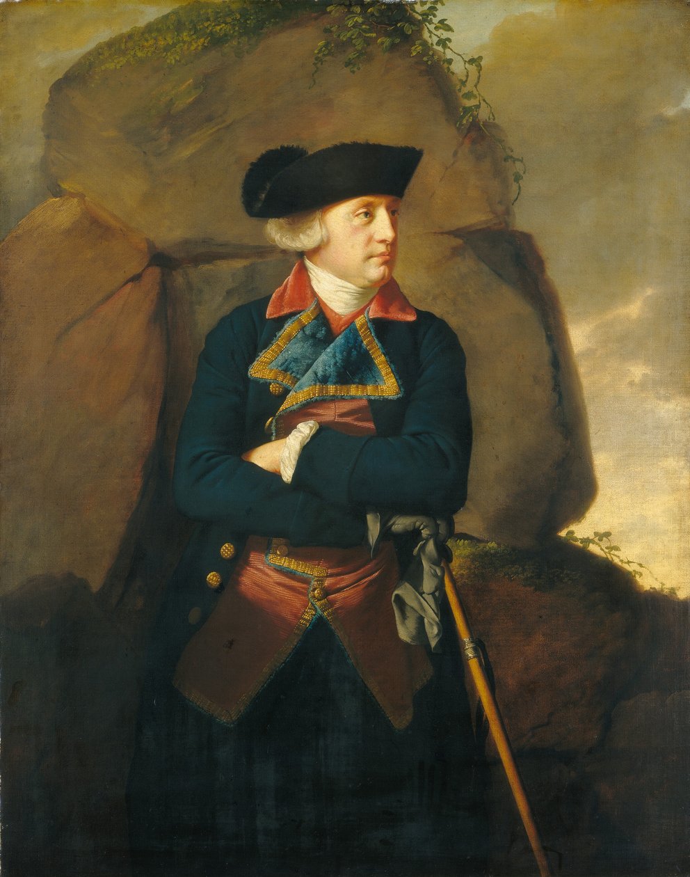 صورة لرجل نبيل ، ج. 1770-1773. بواسطة جوزيف رايت من ديربي