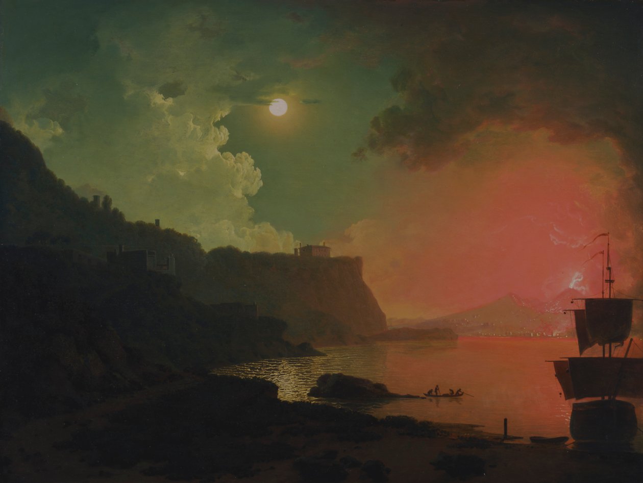 فيزوف من Posillipo بواسطة جوزيف رايت من ديربي