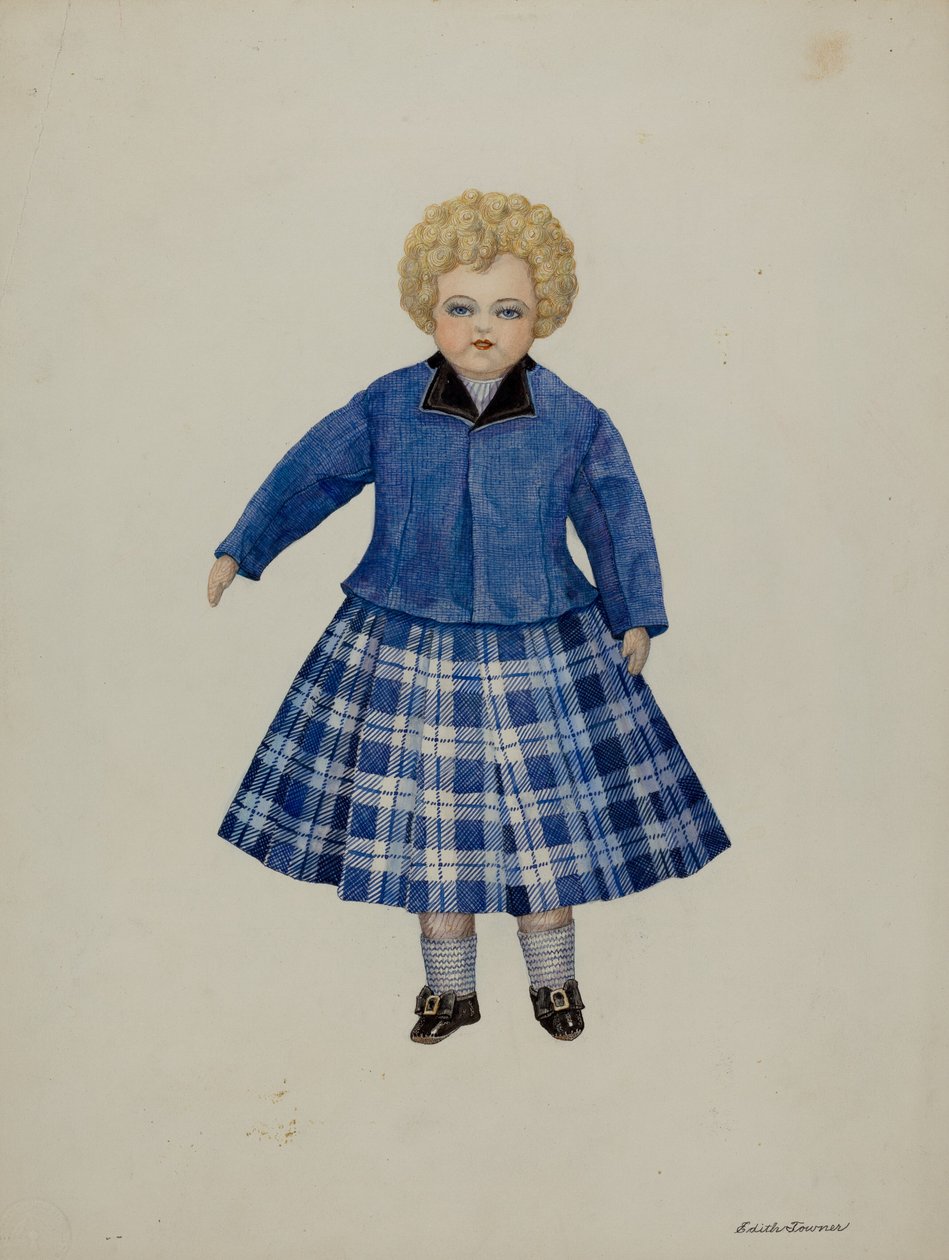 دمية - ليزلي سيمبسون ، ج. 1937 بواسطة جوزفين سي رومانو