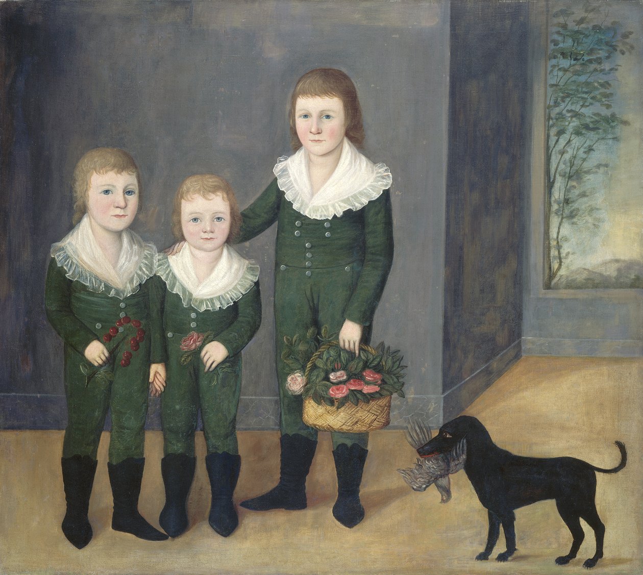 The Westwood Children c.1807 بواسطة جوشوا جونسون