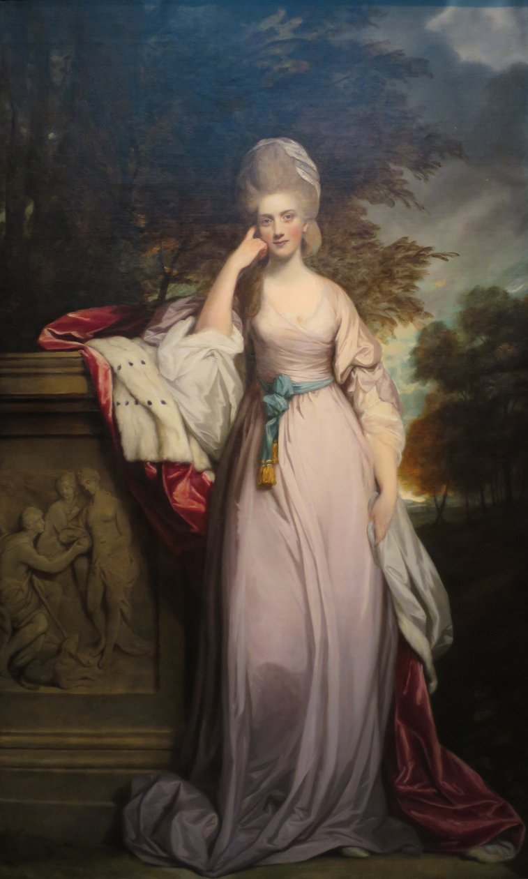 صورة لآن مونتغومري (c.1752-1819) ، زوجة مركيز تاونشند الأولى بواسطة جوشوا رينولدز