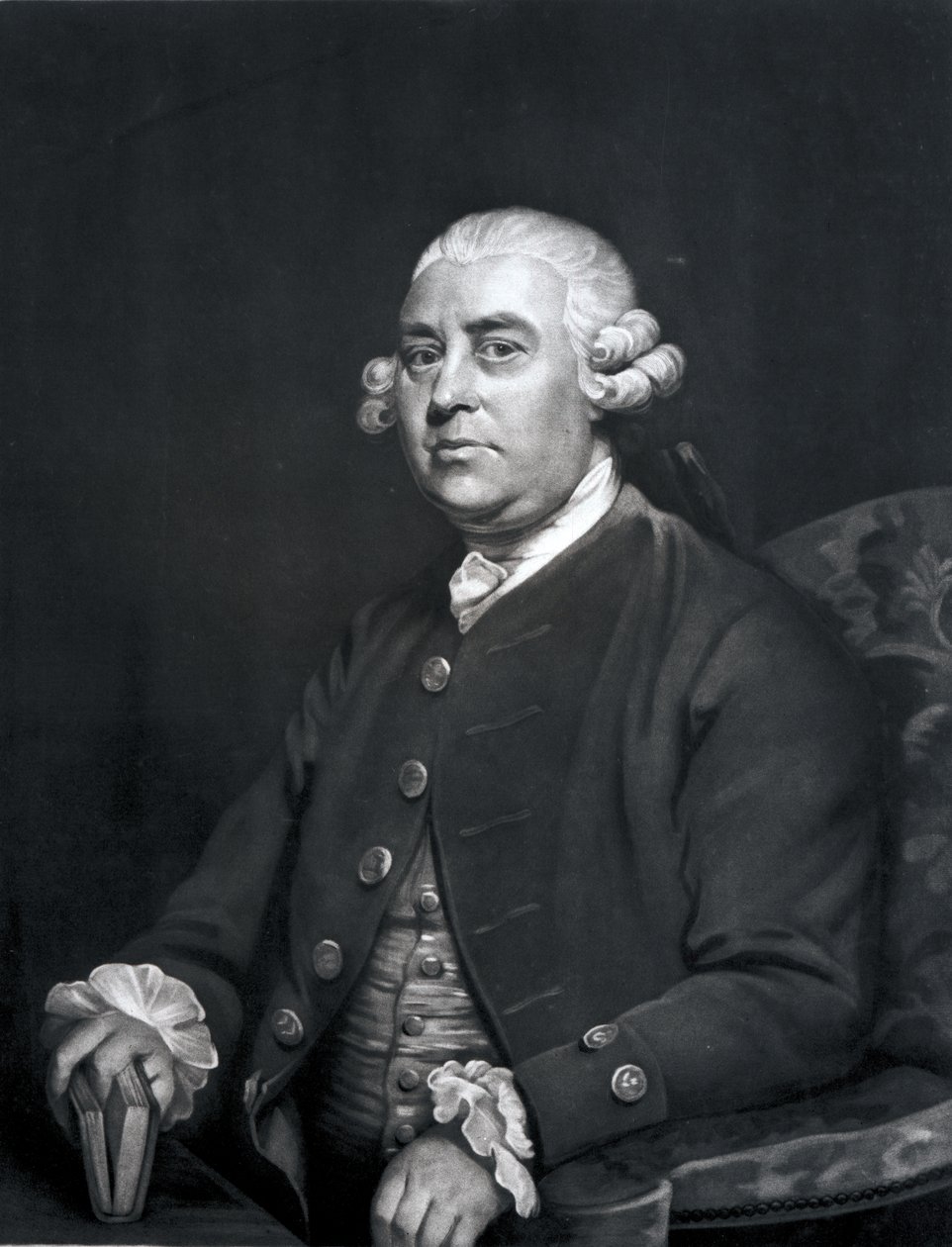 وليام ستراهان ، نقشها جون جونز ، 1792 بواسطة جوشوا رينولدز