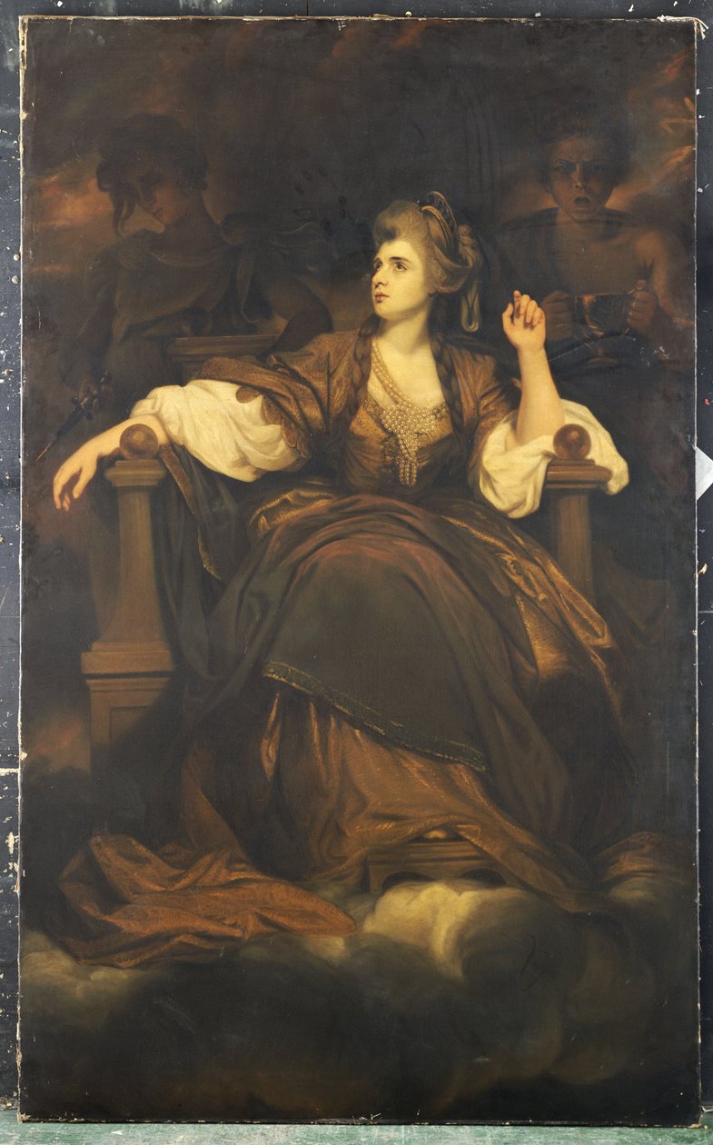 السيدة Siddons باسم "The Tragic Muse" بواسطة جوشوا رينولدز