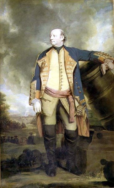 صورة جون ، ماركيز جرانبي في زي العقيد من الفوج الملكي لحرس الخيول ، حوالي عام 1770 بواسطة جوشوا رينولدز