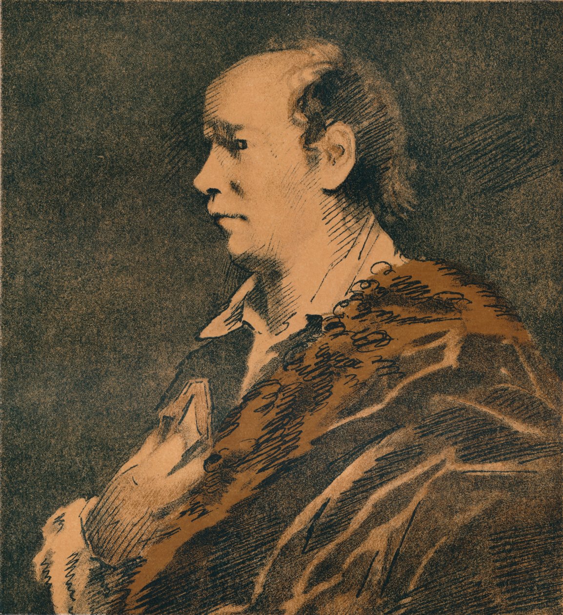 رسم أوليفر جولدسميث ، بقلم السير جوشوا رينولدز ، 1769-170 ، 1906 بواسطة جوشوا رينولدز