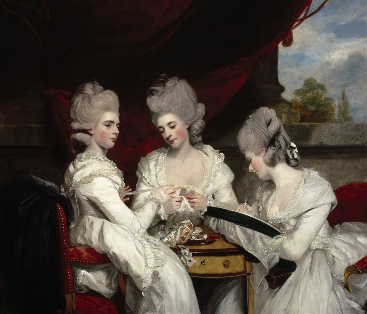 السيدات Waldegrave ، 1780 بواسطة جوشوا رينولدز