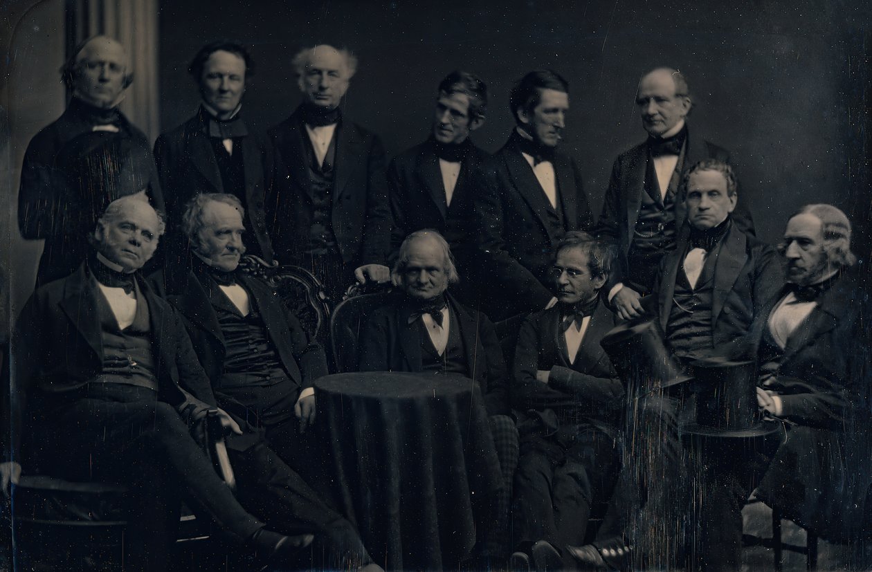 أطباء بوسطن ، كاليفورنيا. 1850. المؤلفون: يوشيا جونسون هاوز ، ألبرت ساندز ساوثوورث. بواسطة يوشيا جونسون هاوز ، ألبرت ساندز ساوثوورث