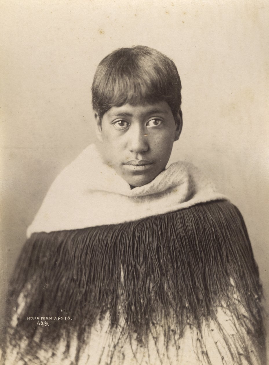 هورا مانيابوتو ، c.1890 (طبعة زلال) بواسطة يوشيا مارتن