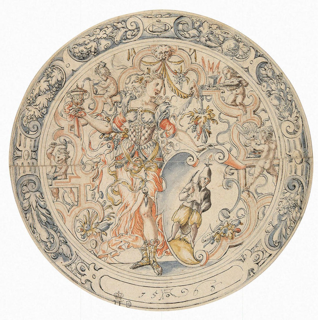 رمزية التعدين '، 1563. بواسطة جوست عمان