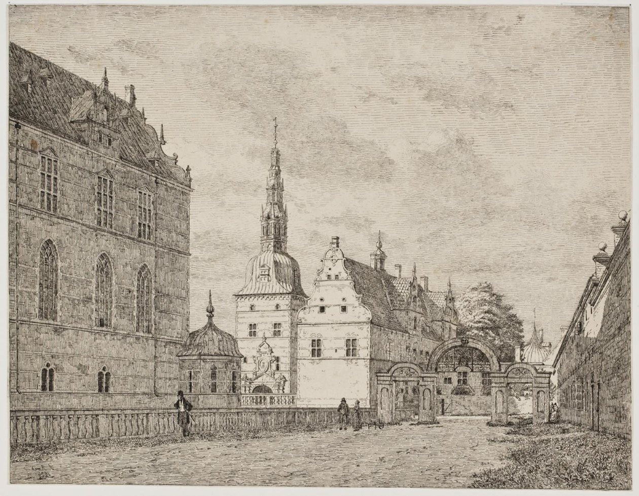 Karusselgården في Frederiksborg بواسطة يورغن رود