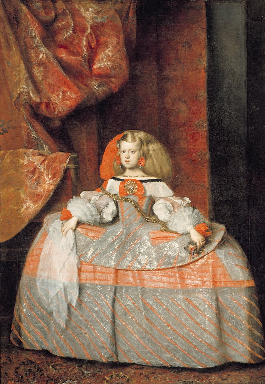 إنفانتا مارغريتا من النمسا ، c.1665 بواسطة خوان باوتيستا مارتينيز ديل مازو