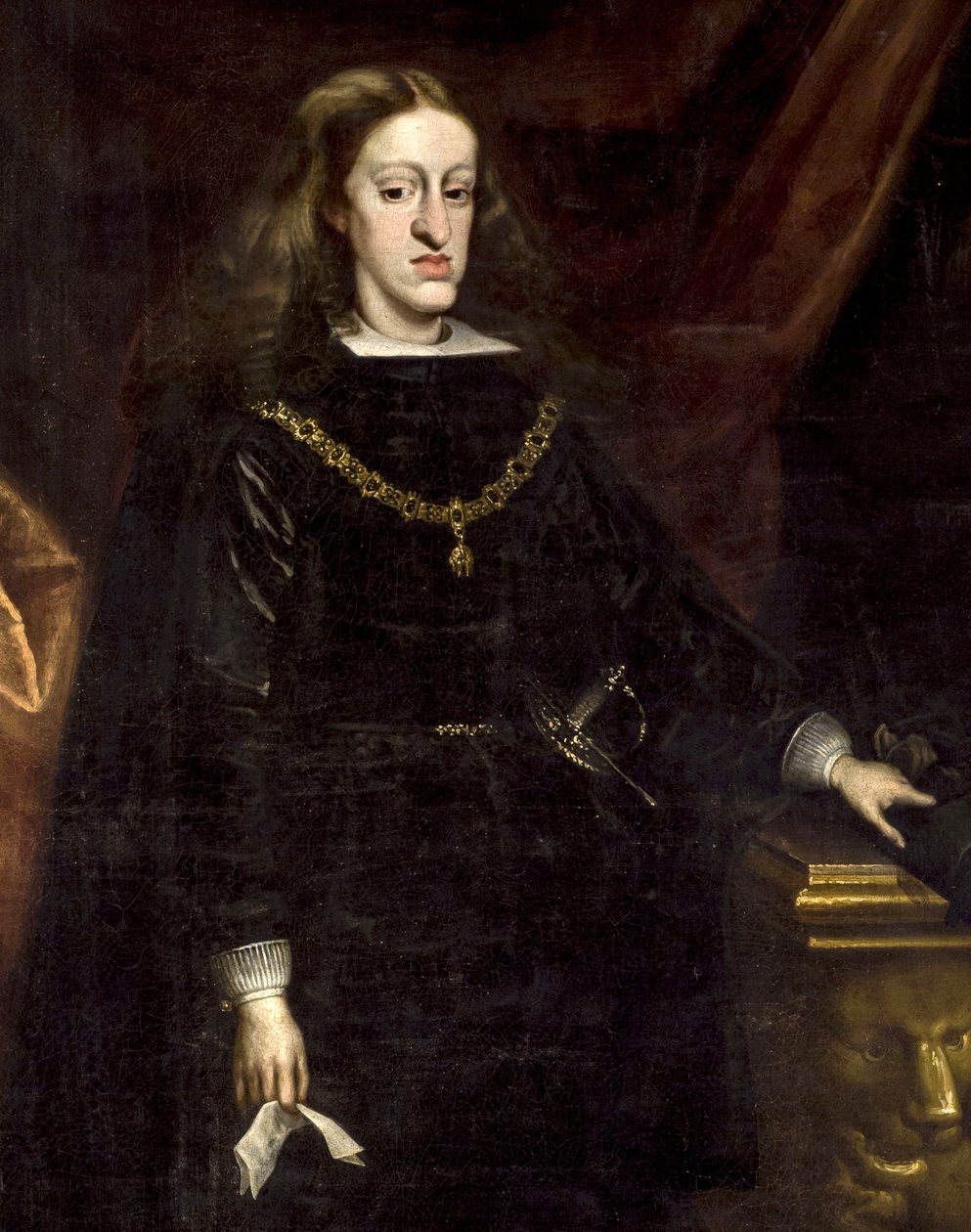 ملك إسبانيا تشارلز الثاني (1661-1700) بواسطة خوان كارينو دي ميراندا