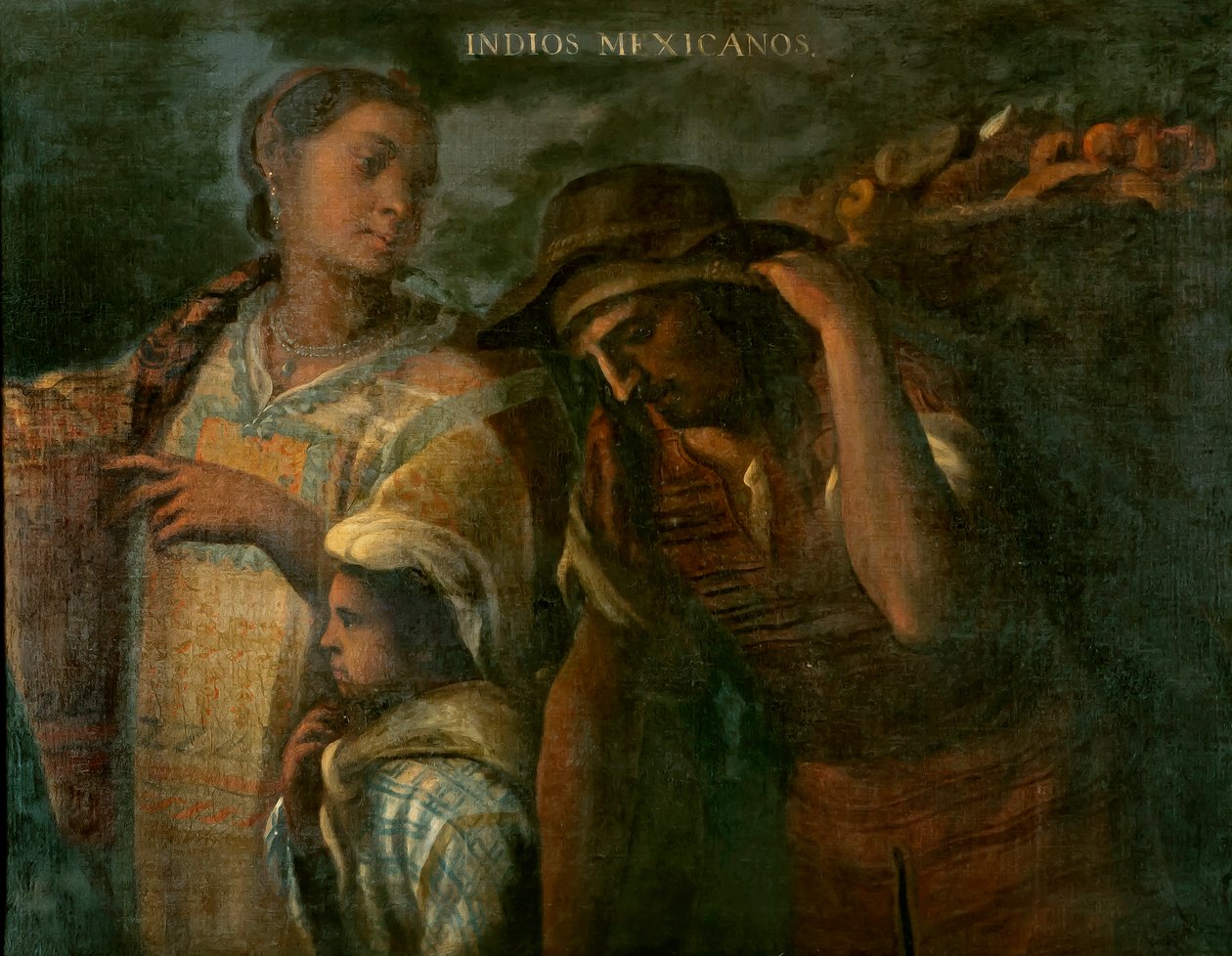 الهنود المكسيكيون ، ج .1715 بواسطة خوان رودريغيز خواريز