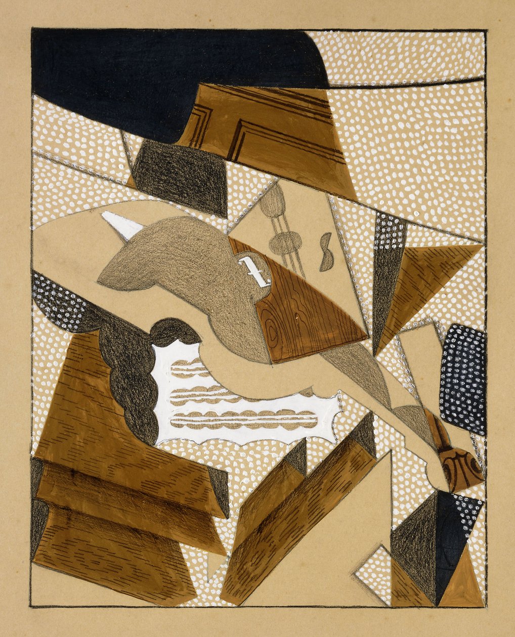 الكمان ، c.1915-1916 بواسطة خوان جريس