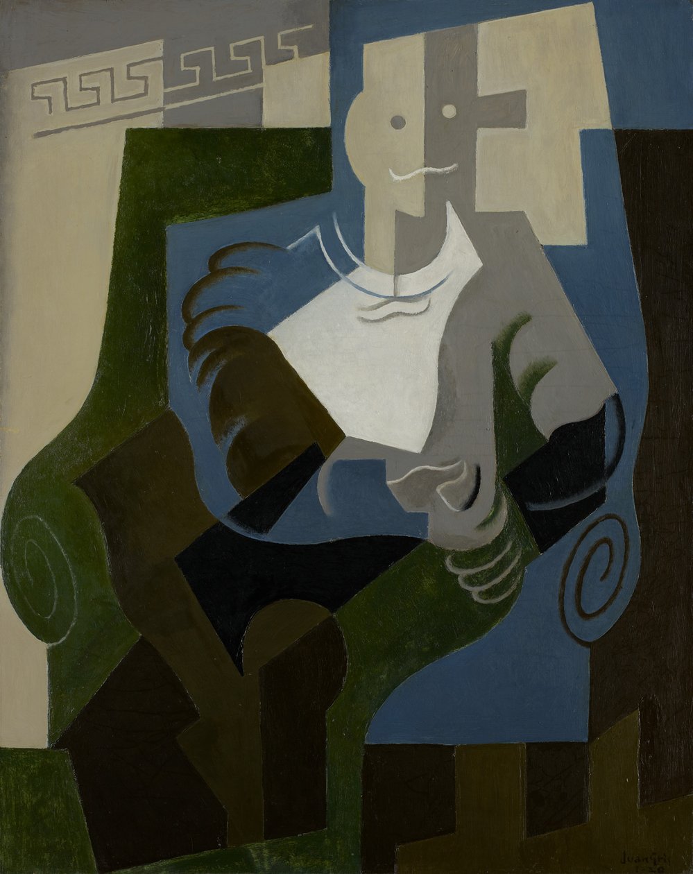 هارليكين جالس ، حوالي عام 1920 بواسطة خوان جريس