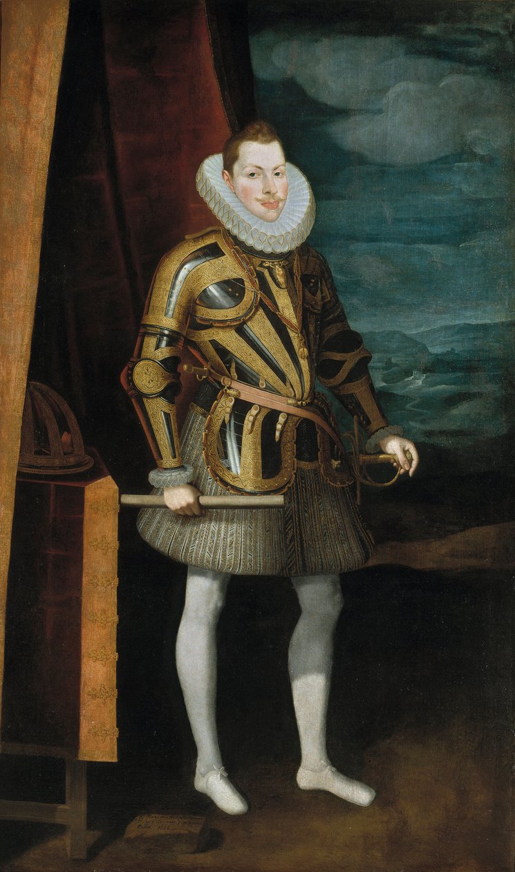 فيليب الثالث ملك إسبانيا - صورة فيليب الثالث (1578-1621) ، ملك إسبانيا والبرتغال بواسطة بانتوجا دي لا كروز ، خوان (1553-1608) بواسطة خوان بانتوخا دي لا كروز
