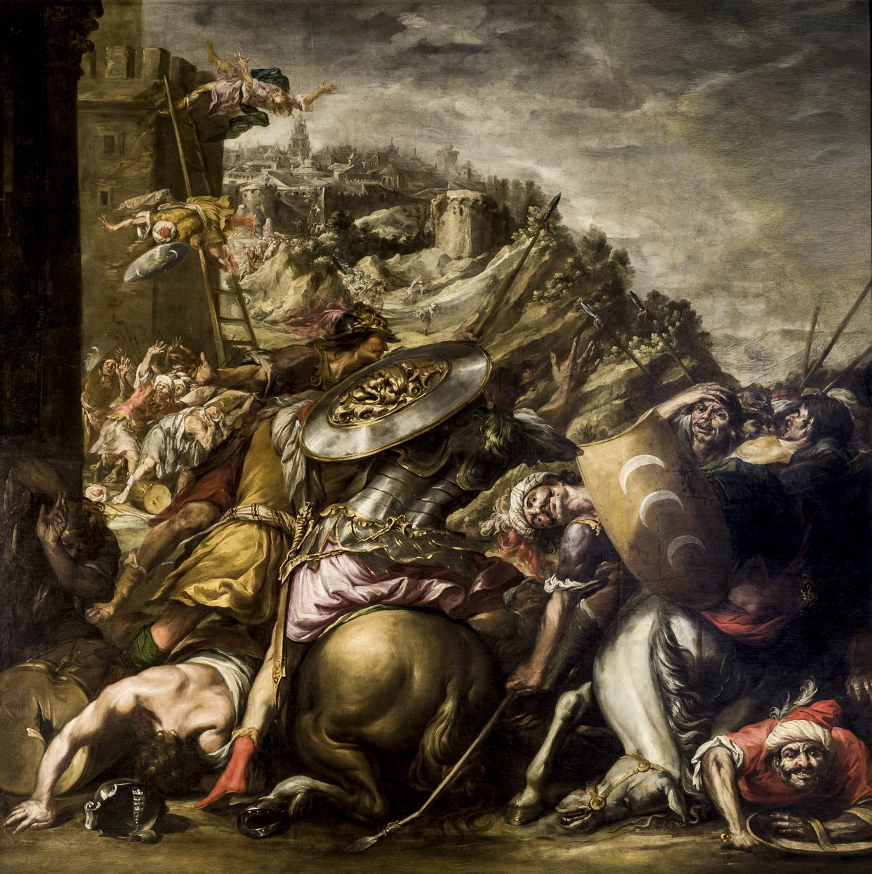 الباروك: هزيمة المسلحين par Valdes Leal ، Juan de (1622-1690) بواسطة خوان دي فالديز ليل