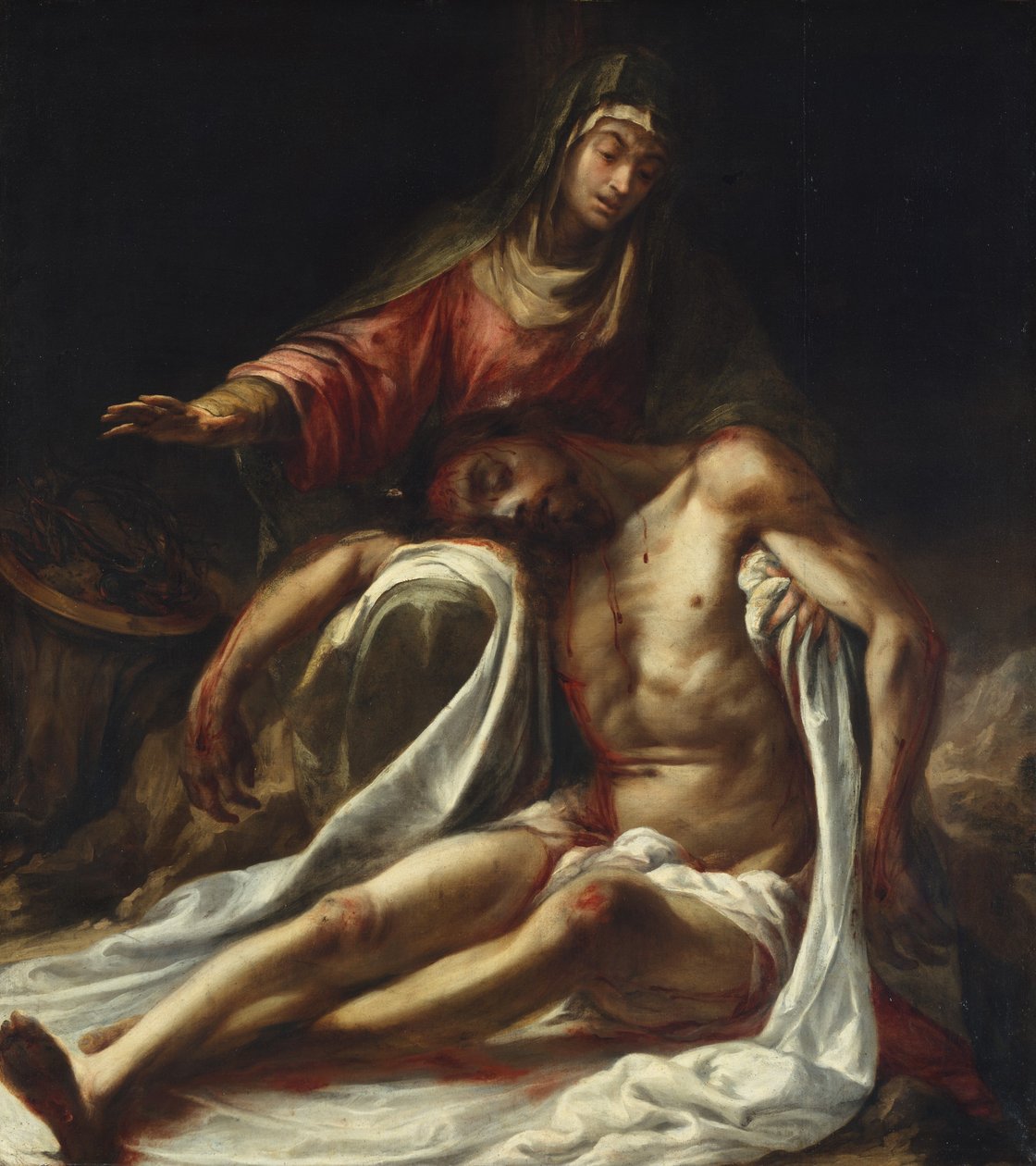 Pietà، ca. 1657-60. بواسطة خوان دي فالديز ليل