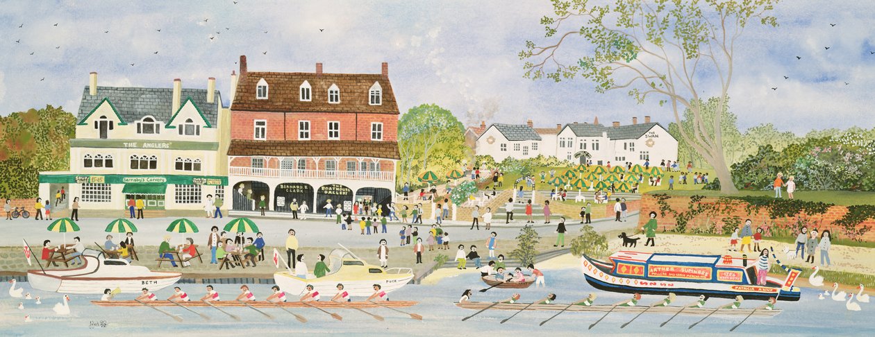 The Towpath Walton-on-Thames بواسطة جودي جويل