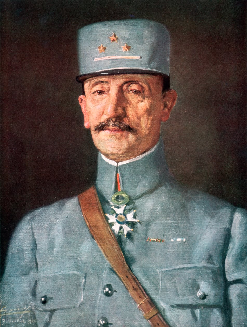 الجنرال مازل ، ضابط بالجيش الفرنسي خلال الحرب العالمية الأولى ، 1916 ، 1926. بواسطة جولييت