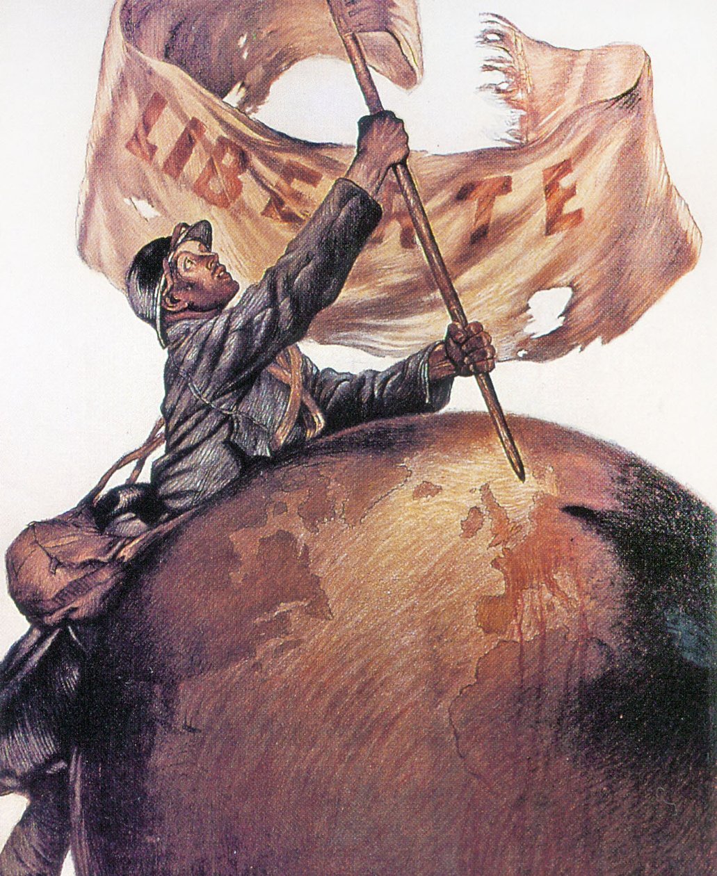 Credit Lyonnais WWI Liberte Poster، 1917 بواسطة جول هابيل فافر