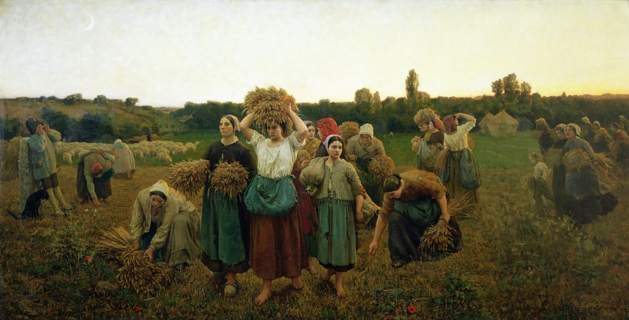 استدعاء في Gleaners ، 1859 بواسطة جول بريتون