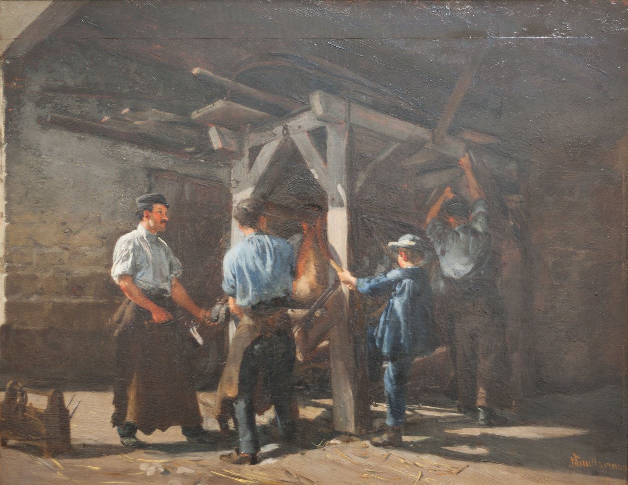 Forge Friedli in Saint-Blaise بواسطة جول جاك جاك جويلارمود