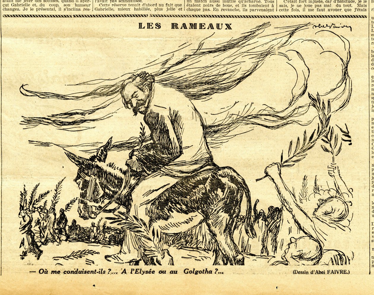 Candide, Satirique en N & B بواسطة جول هابيل فافر