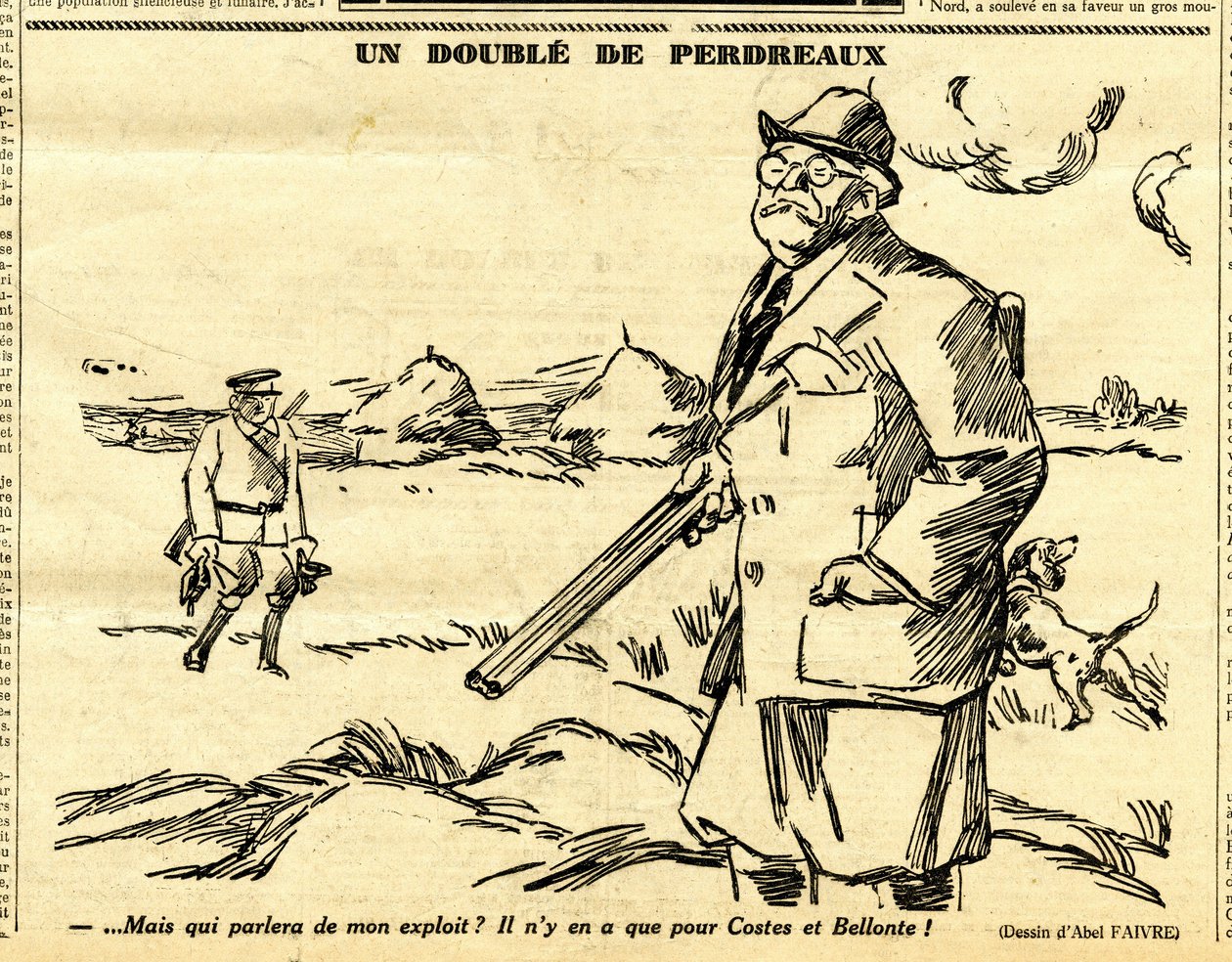 Candide, Satirique en N & B بواسطة جول هابيل فافر