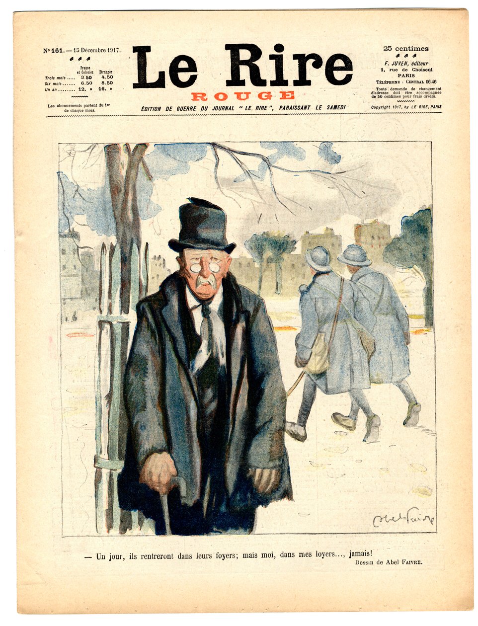 Cover of “” The Red Laughter””, Satirical in Colors بواسطة جول هابيل فافر