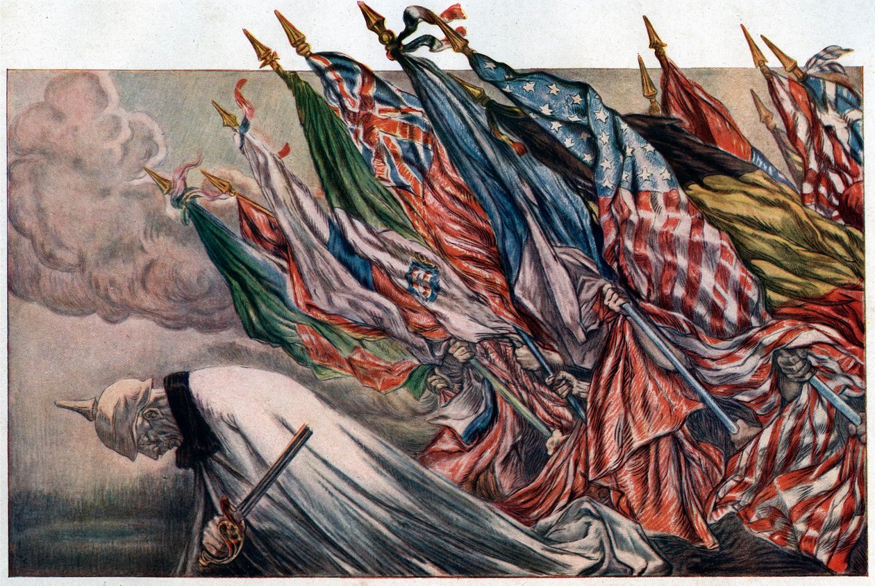 Poster for the “4th Loan de la Defense Nationale” 1918 (poster) بواسطة جول هابيل فافر