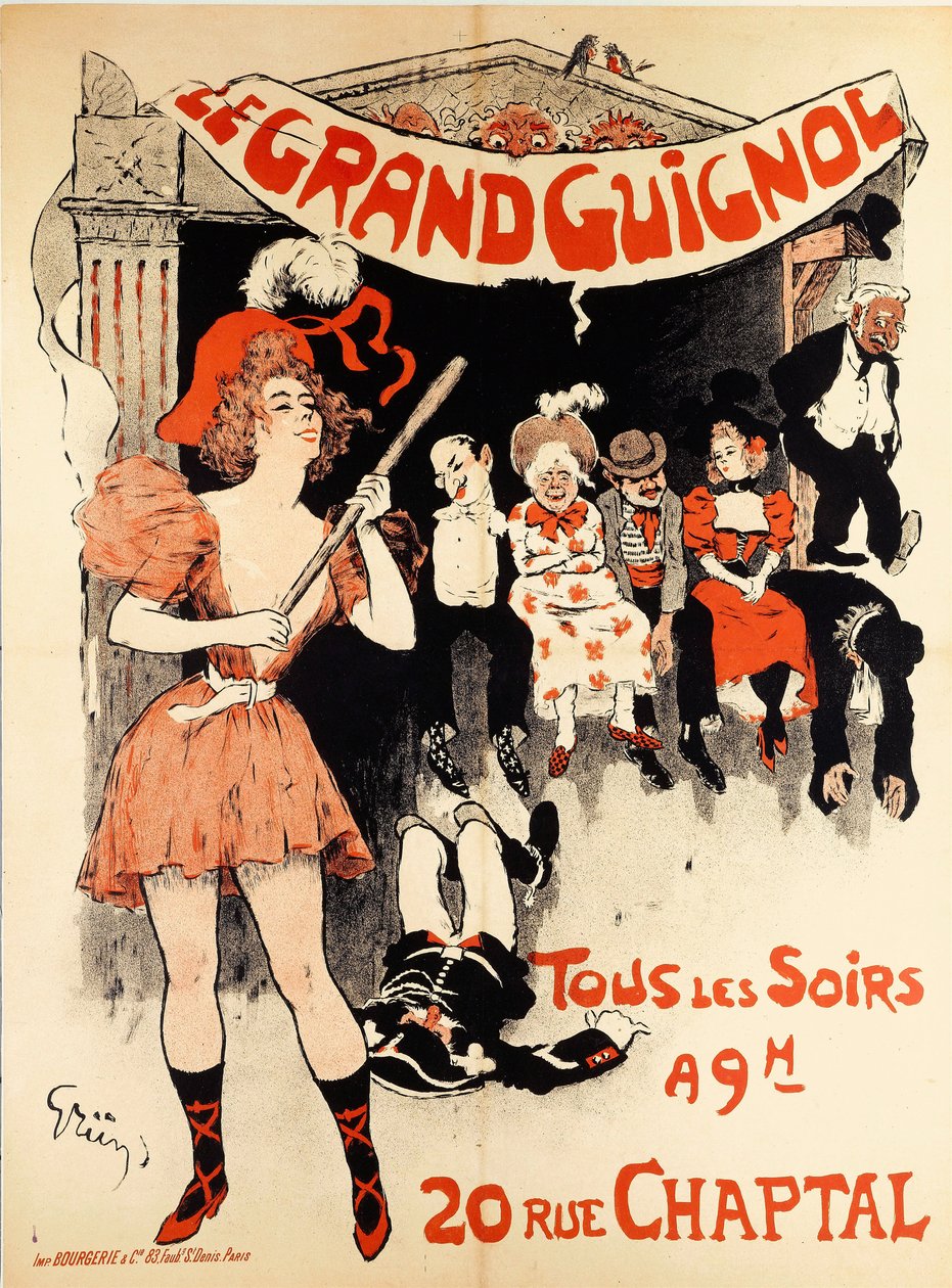 The Grand Guignol ، ج. 1898. بواسطة جول الكسندر جرين