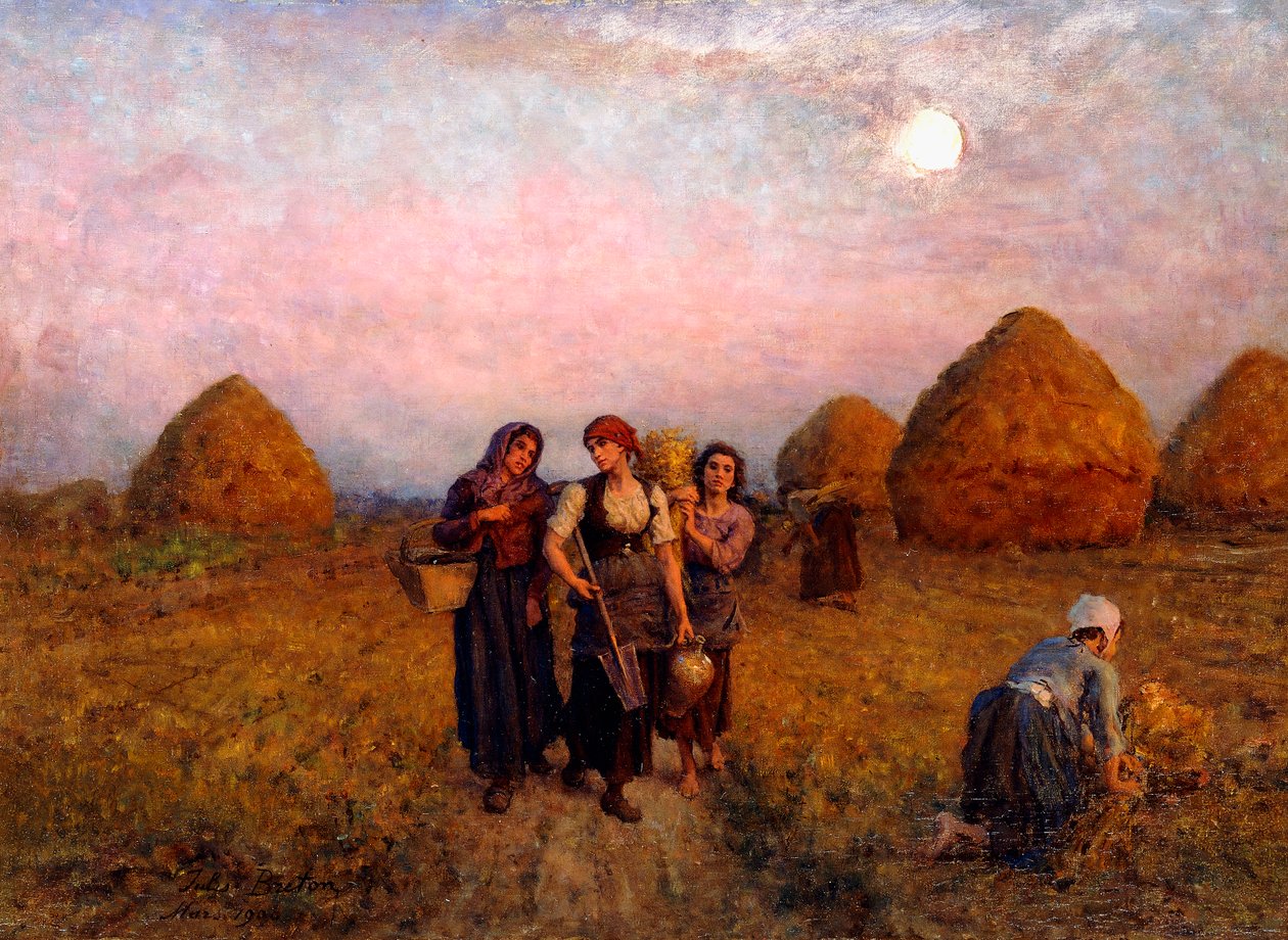 عمالة الفجر ، 1900 بواسطة جول بريتون