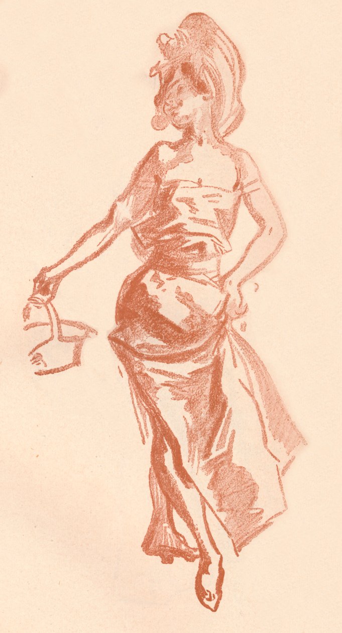 الرسم باللغة السانغوية ، c1900 1903-1904 بواسطة جول تشيريت