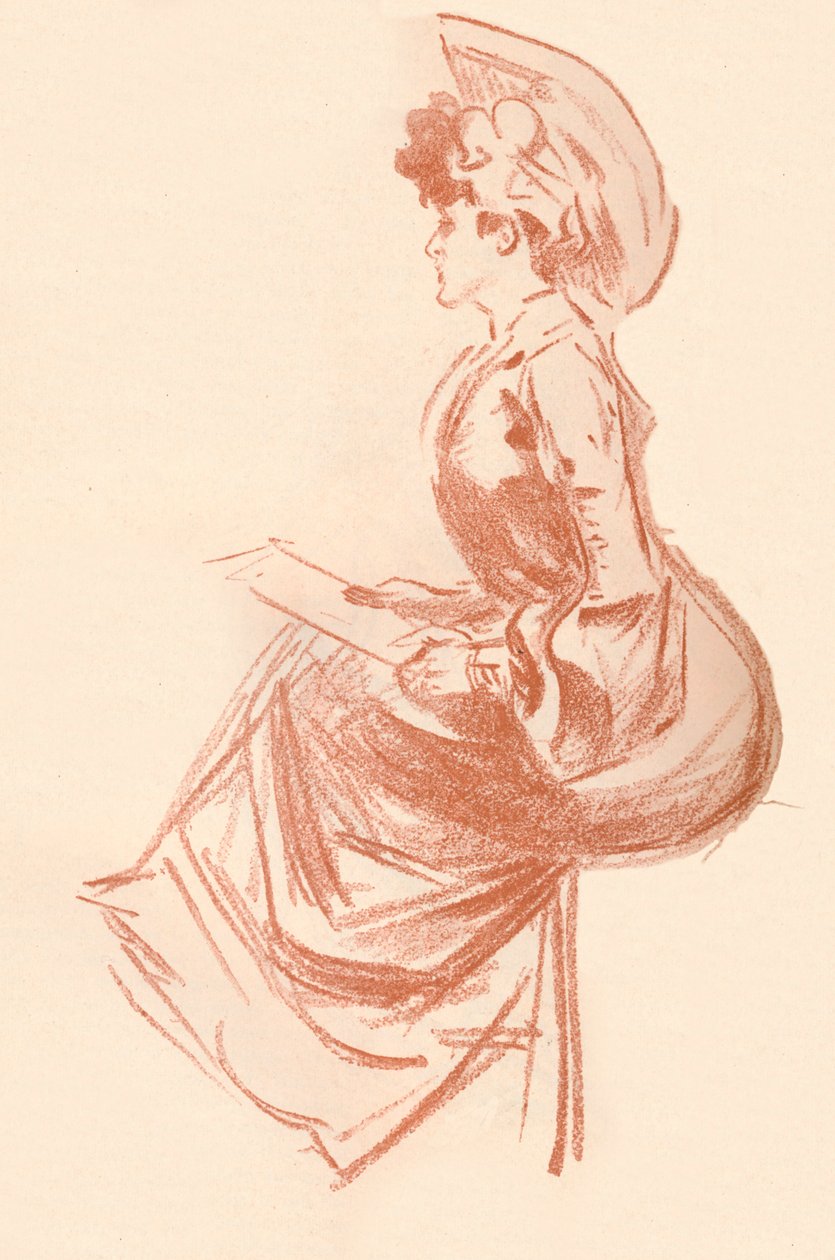 الرسم باللغة السانغوية ، c1900 1903-1904 بواسطة جول تشيريت