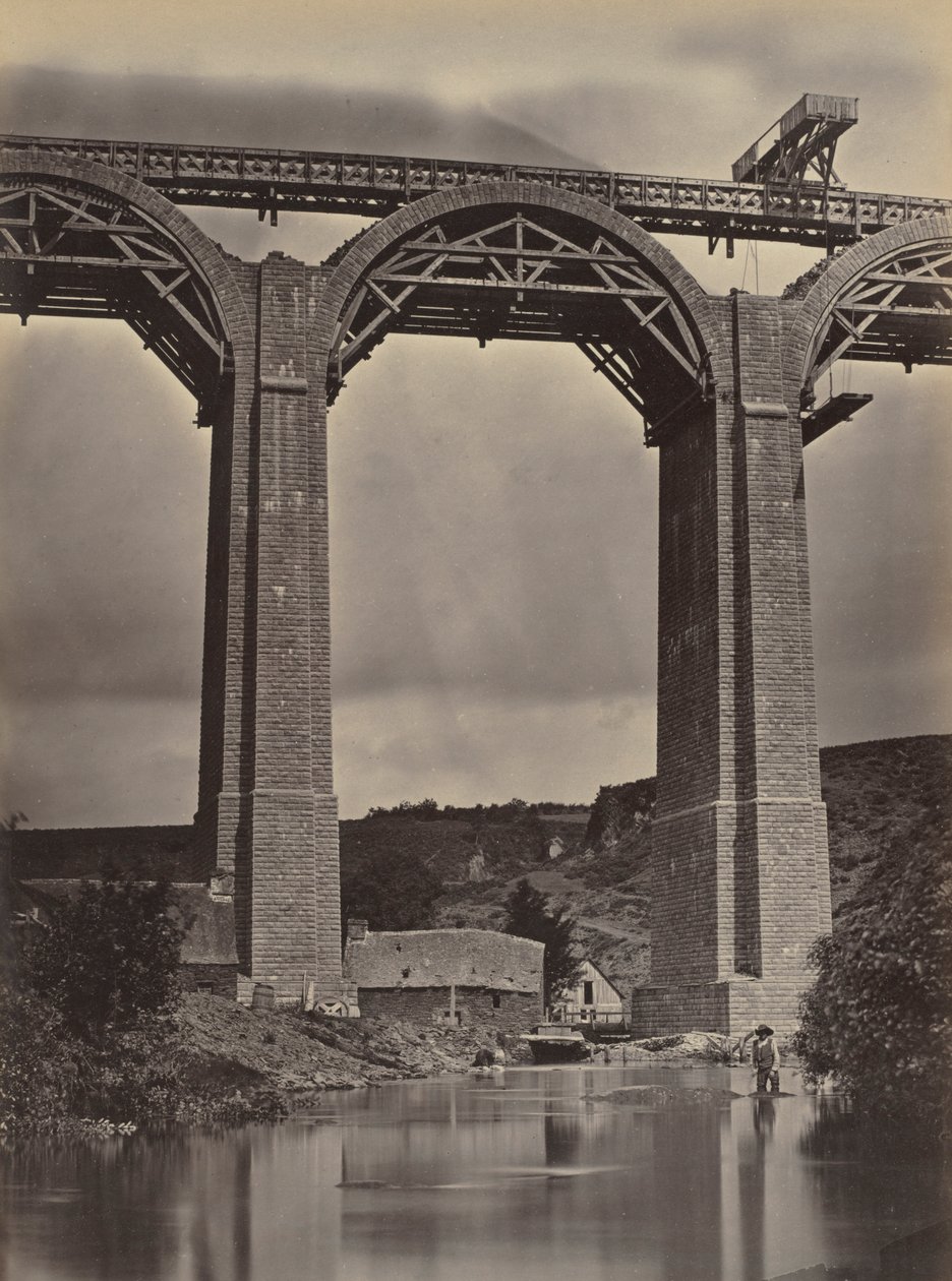 Pont-de-Buis ، على Doufine ، فرنسا ، ج. 1865. بواسطة جول دوكلوس