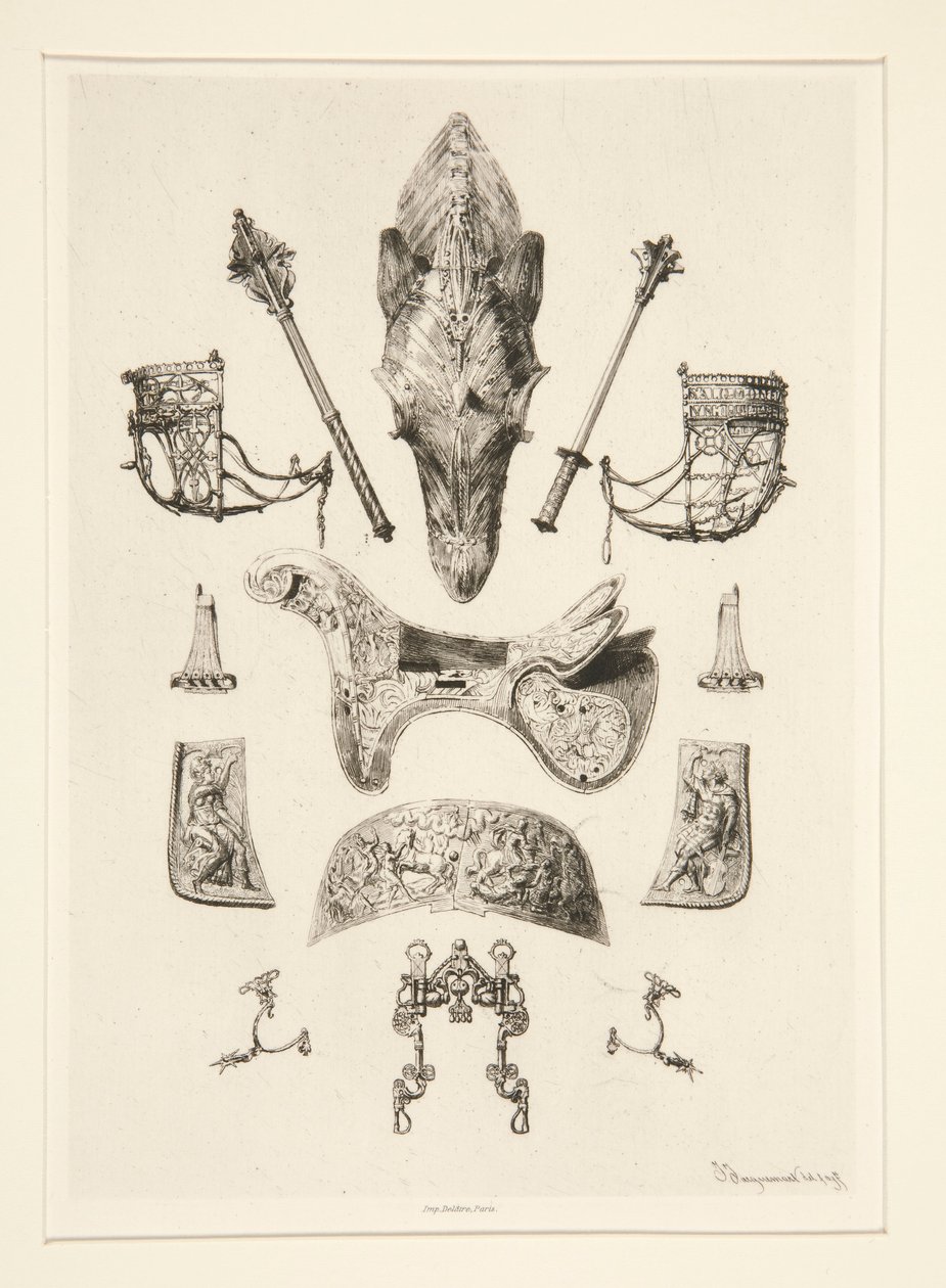 Armes de la Collection de M. de Nieuwerkerque بواسطة جول فرديناند جاكيمارت