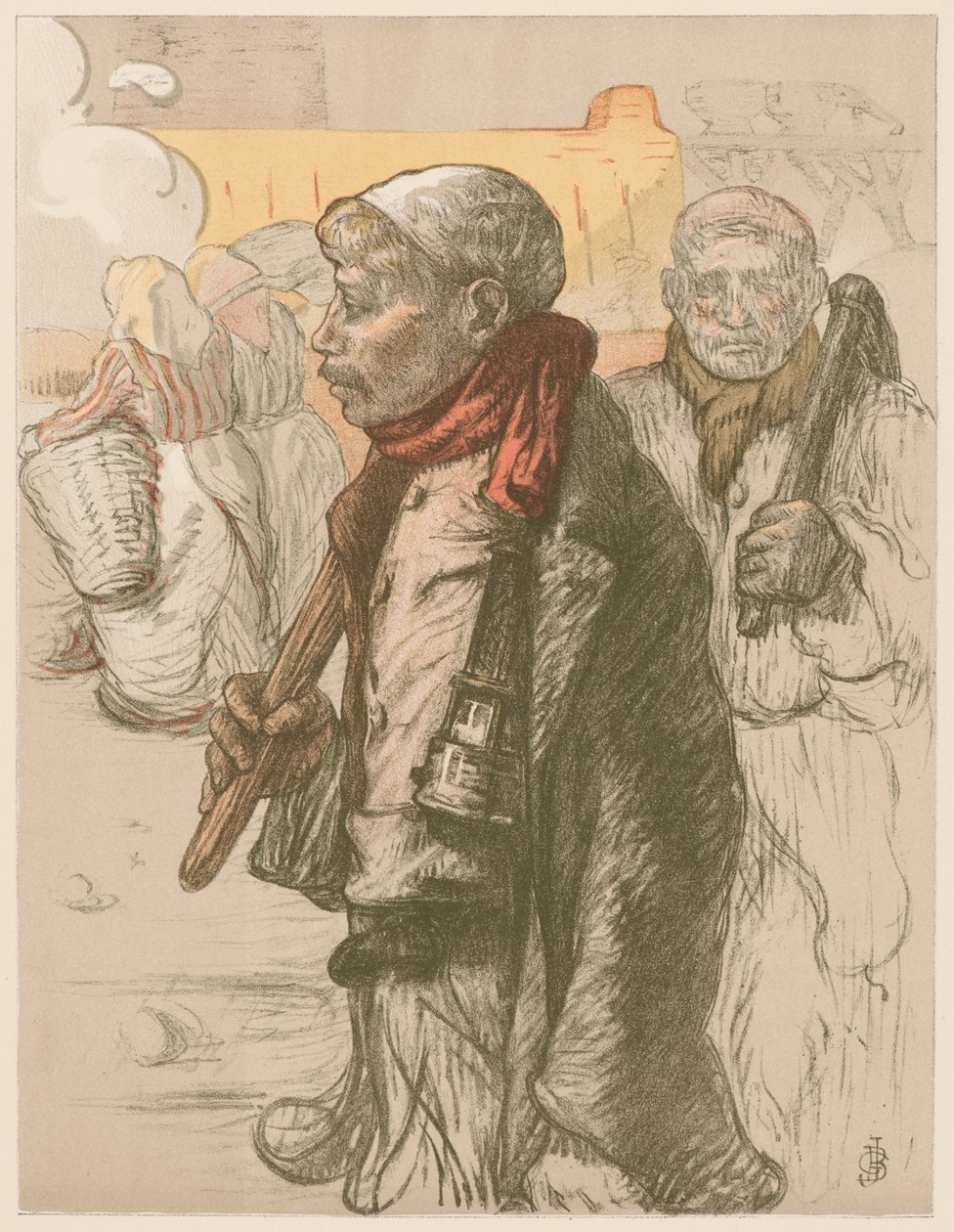 Au Pays Noir In the Black Country ، ج. 1898. بواسطة جول جوستاف بيسون
