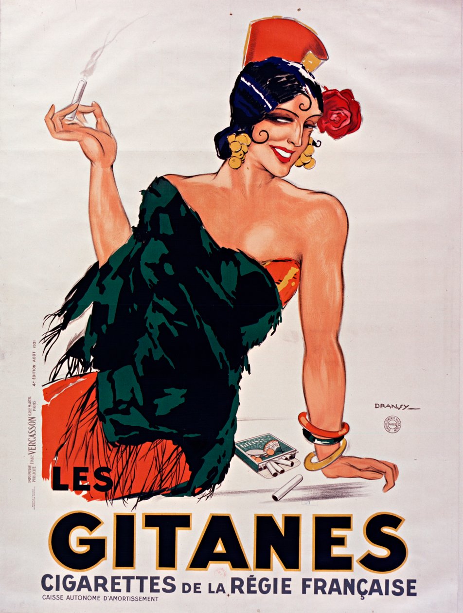 سجائر الغجر ، 1931. بواسطة جول Isnard Dransy