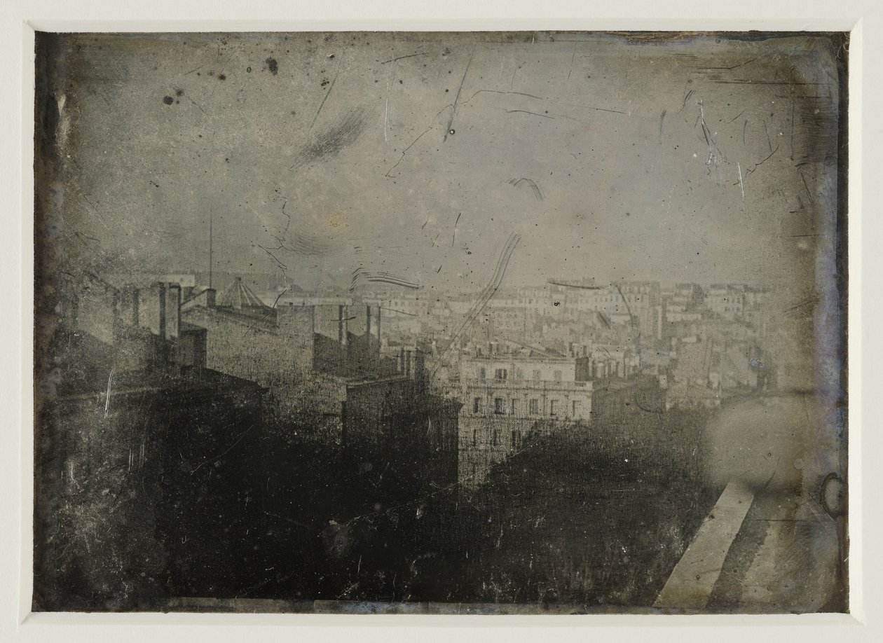 منظر لباريس، حوالي عام 1842 (صورة فوتوغرافية) بواسطة جول إتير