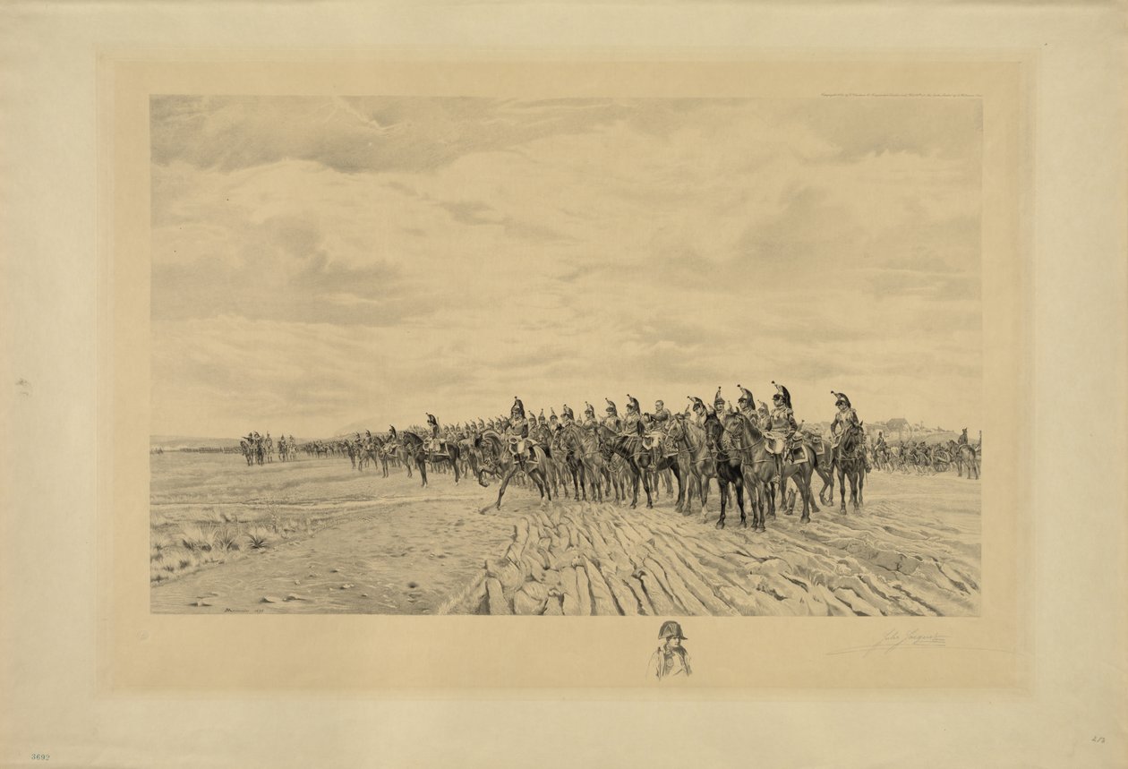 نابليون بونابرت في أوسترليتز ، 1894 بواسطة جول جاكيت