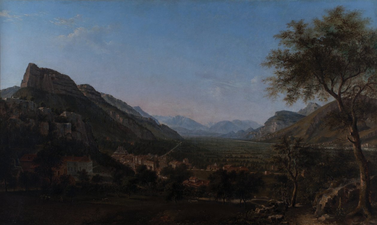 Voreppe ووادي إيزير 1853 (زيت على قماش) بواسطة جول جان بابتيست جويدي