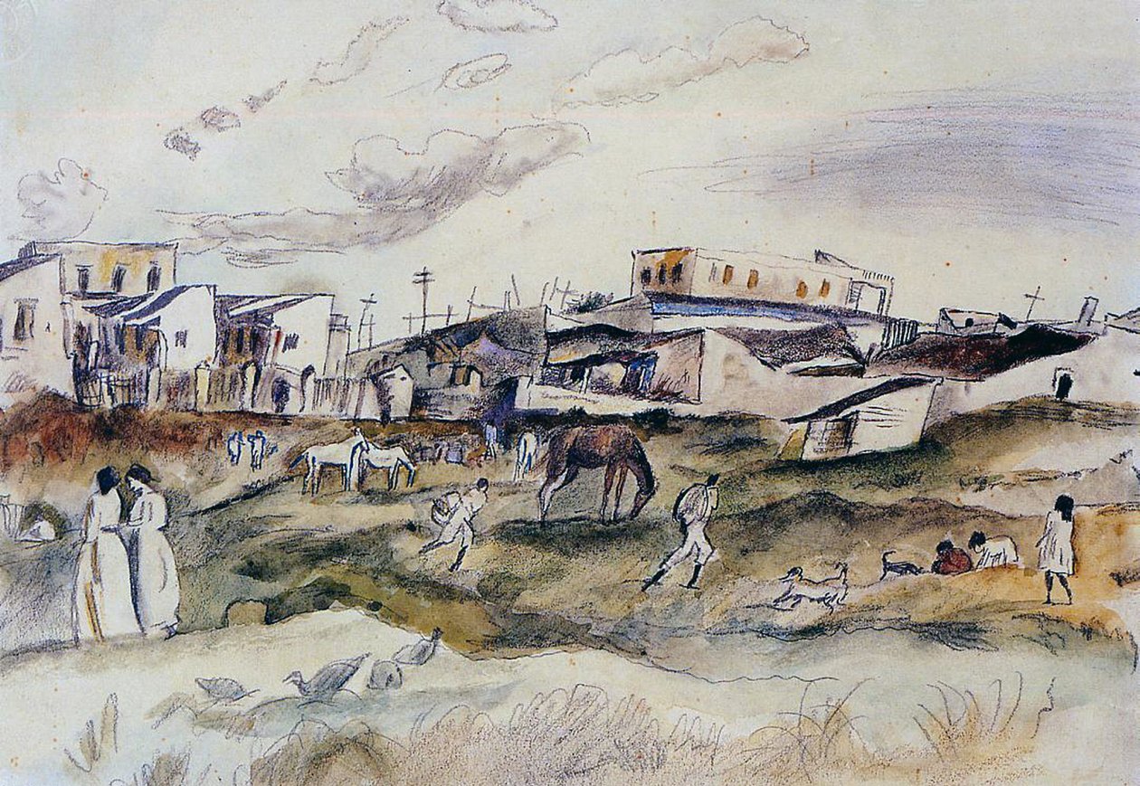 شارع في هافانا ، كوبا ، 1917 بواسطة جول باسين